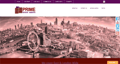 Desktop Screenshot of primeestateagents.co.uk