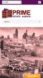 Mobile Screenshot of primeestateagents.co.uk